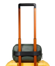 PIQUADRO CORNER SPECIALE GOMMATO Trousse de beauté hydrofuge VERT - Trousses - 4