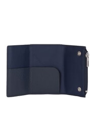 PIQUADRO MODUS RESTYLING Porte-cartes en cuir avec curseur bleu - Portefeuilles Homme - 3