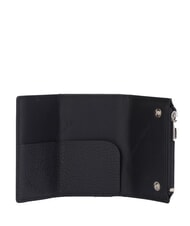 PIQUADRO MODUS RESTYLING Porte-cartes en cuir avec curseur Noir - Portefeuilles Homme - 3