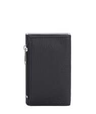 PIQUADRO MODUS RESTYLING Porte-cartes en cuir avec curseur Noir - Portefeuilles Homme - 4