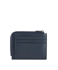 PIQUADRO MODUS RESTYLING  Portefeuille plat en cuir bleu - Portefeuilles Homme - 2