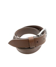 TIMBERLAND CASUAL Ceinture en cuir &agrave; double couture cacao - Ceintures - 3
