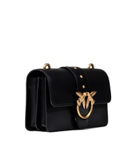 PINKO LOVE ONE CLASSIC Mini sac &agrave; bandouli&egrave;re en cuir - Sacs pour Femme