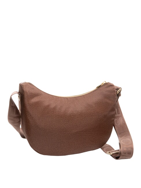 BORBONAIS Sac Hobo LUNA, petit noisette - Sacs pour Femme