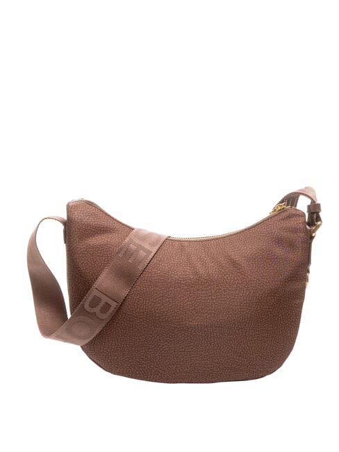 BORBONAIS Sac Hobo LUNA, petit noisette - Sacs pour Femme