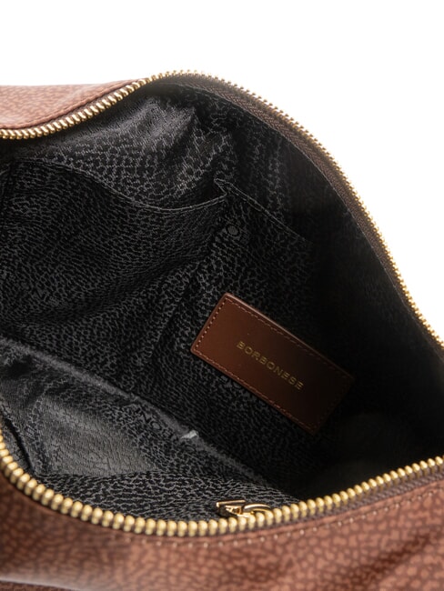 BORBONAIS Sac Hobo LUNA, petit noisette - Sacs pour Femme