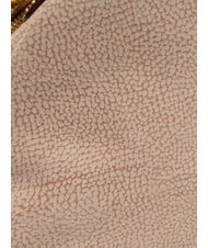 BORBONESE CAMOSCIO SEXY MEDIUM Sac moyen en daim champignon - Sacs pour Femme - 3