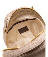 BORBONESE CAMOSCIO SEXY MEDIUM Sac moyen en daim champignon - Sacs pour Femme - 5