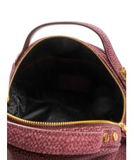 BORBONESE CAMOSCIO Sac bandoulière en cuir merlot - Sacs pour Femme - 5