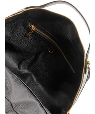 BORBONESE SEXY MEDIUM Sac &agrave; main moyen avec bandouli&egrave;re Noir - Sacs pour Femme - 5