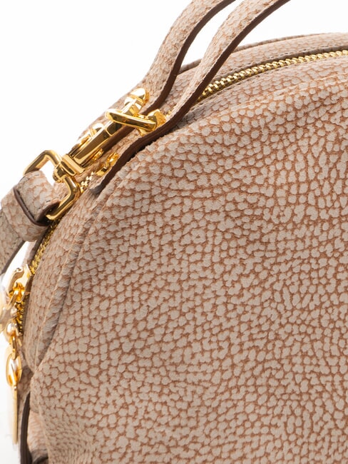 CAMOSCIO Sac bandoulière en cuir champignon - Sacs pour Femme