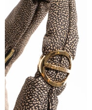 BORBONESE TWINNIE SMALL Petit sac à bandoulière OP / NATUREL / NOIR - Sacs pour Femme - 5