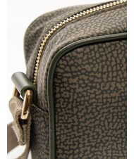 BORBONESE BORBONAIS Mini sac à bandoulière, en tissu laurier - Sacs pour Femme - 3