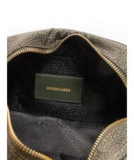 BORBONESE BORBONAIS Mini sac à bandoulière, en tissu laurier - Sacs pour Femme - 5