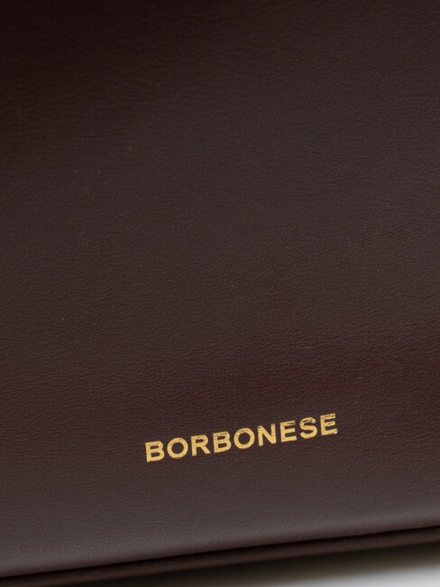 BRIDLE MEDIUM SHOPPER Sac à main moyen en cuir nappa châtaigne/champignon - Sacs pour Femme