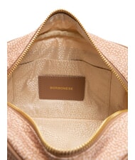 BORBONESE BORBONAIS Mini sac à bandoulière, en tissu mauve - Sacs pour Femme - 5