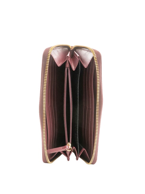 CLASSICA Portefeuille zippé merlot - Portefeuilles Femme