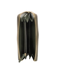 BORBONESE CLASSICA Portefeuille zippé laurier - Portefeuilles Femme - 2