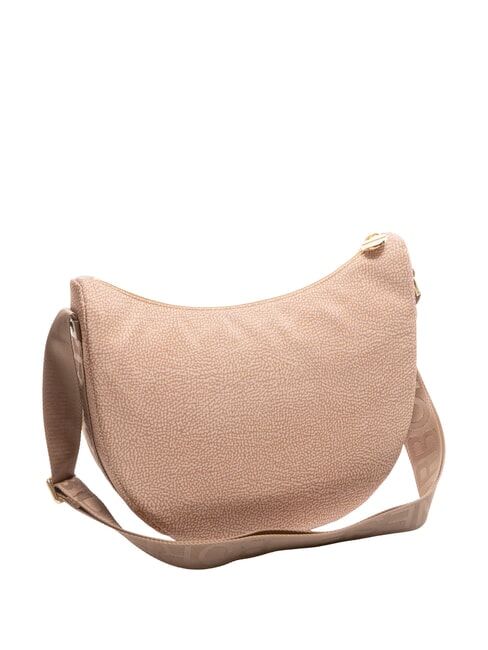 BORBONAIS LUNA Sac à bandoulière en tissu jet op mauve - Sacs pour Femme