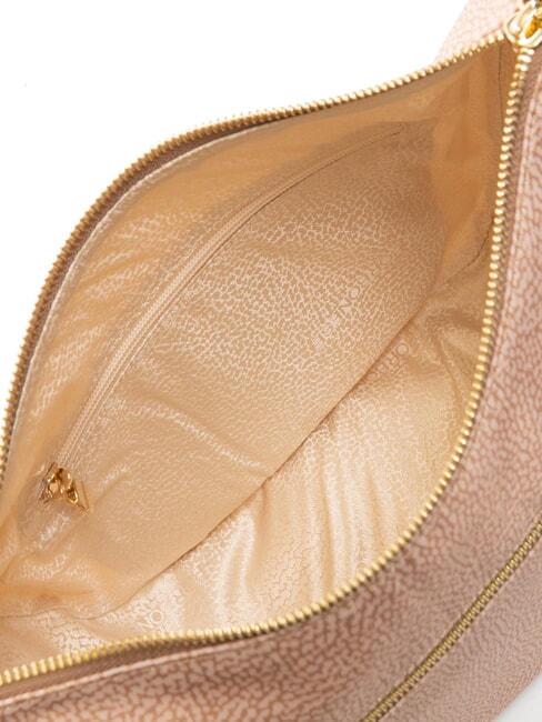 BORBONAIS Sac Hobo LUNA, petit mauve - Sacs pour Femme