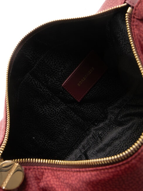 BORBONAIS Sac Hobo LUNA, petit merlot - Sacs pour Femme