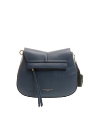 GIANNI CHIARINI HELENA ROUND Sac en cuir avec double bandoulière BLEU - Sacs pour Femme - 4