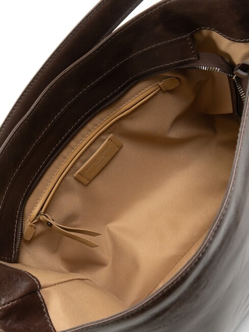 ASTRID Sac à bandoulière en cuir exprimé - Sacs pour Femme