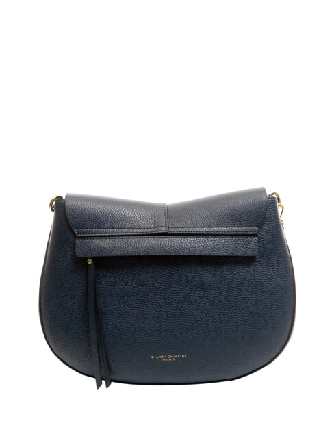 HELENA ROUND Petit sac à bandoulière en cuir BLEU - Sacs pour Femme