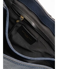 GIANNI CHIARINI HELENA ROUND Petit sac à bandoulière en cuir BLEU - Sacs pour Femme - 6