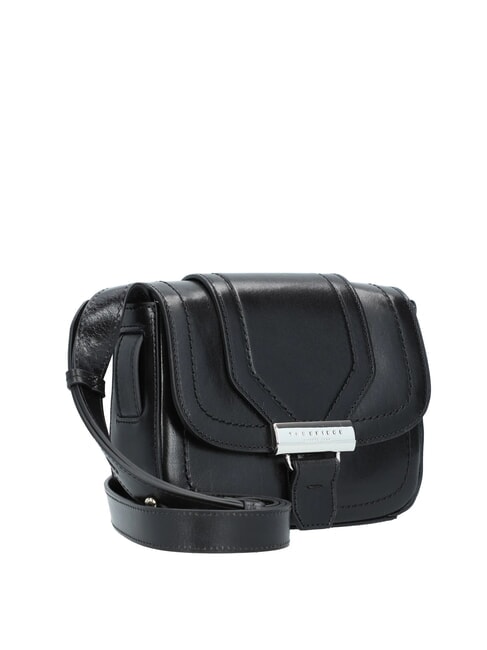 BENEDETTA  Mini sac bandoulière en cuir black Gold - Sacs pour Femme