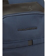 PIQUADRO X19 Sac en tissu avec bandoulière bleu - Sacs de voyage - 3