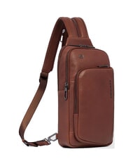 PIQUADRO CRONUS Sac à dos en cuir à une épaule - Sacs à dos pour ordinateur portable