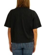 SUN68 BOXY T-shirt en coton noir - T-shirt - 3