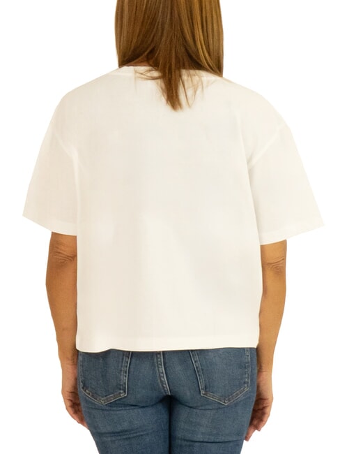 BOXY T-shirt en coton porcelaine - T-shirt