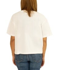 SUN68 BOXY T-shirt en coton porcelaine - T-shirt - 3