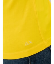 SUN68 BOXY T-shirt col V - T-shirt