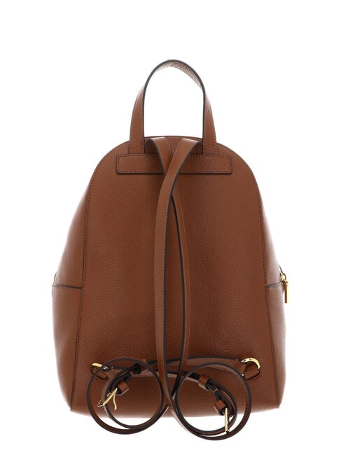 BEAT GENERATION Sac &agrave; dos en cuir martel&eacute; Cognac - Sacs pour Femme