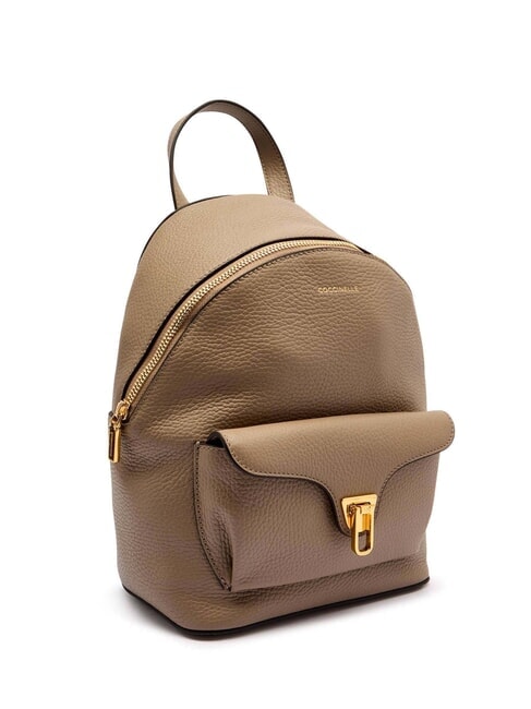 BEAT GENERATION Sac à dos en cuir taupe chaud - Sacs pour Femme