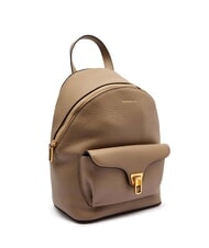 COCCINELLE BEAT GENERATION Sac à dos en cuir taupe chaud - Sacs pour Femme - 2