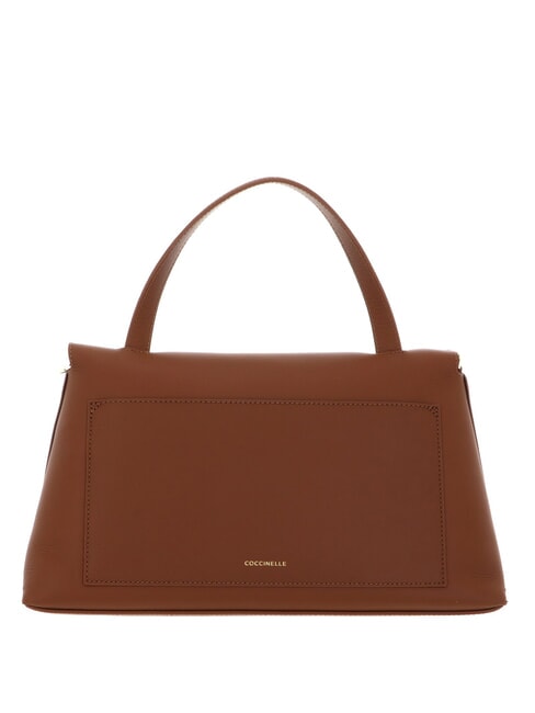 NIKLA Sac à main avec bandoulière cognac/noir - Sacs pour Femme