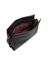 COCCINELLE BOHEME GRANA DOUBLE Sac à main, avec bandoulière, en cuir noir/cognac - Sacs pour Femme - 5