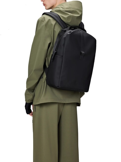 CLIP FRONT Sac à dos étanche noir - Sacs à dos pour l'École & les Loisirs