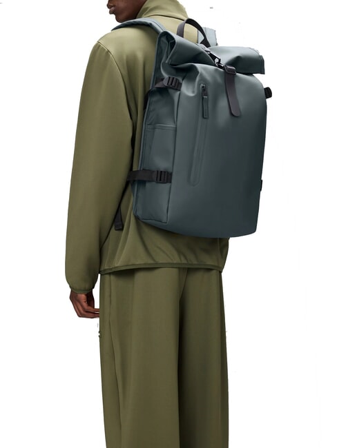 ROLLTOP RUCKSACK Sac &agrave; dos lagune - Sacs &agrave; dos pour l'&Eacute;cole & les Loisirs