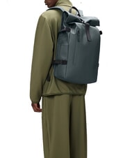 RAINS ROLLTOP RUCKSACK Sac &agrave; dos lagune - Sacs &agrave; dos pour l'&Eacute;cole & les Loisirs - 5