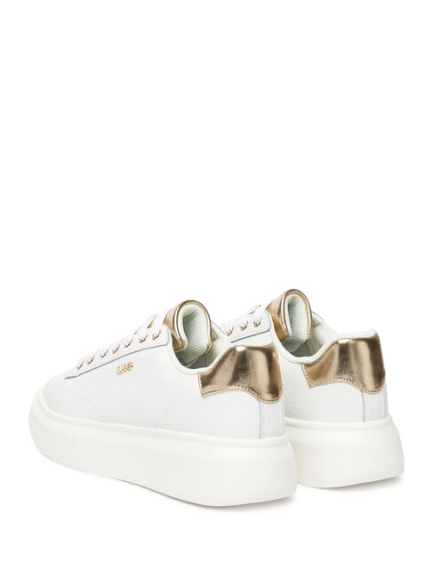 BABOL 01 Baskets blanc / or clair - Chaussures Femme
