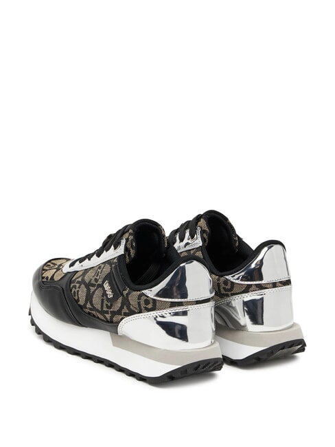 EVELYN 915  Baskets pour femmes daim / argent - Chaussures Femme