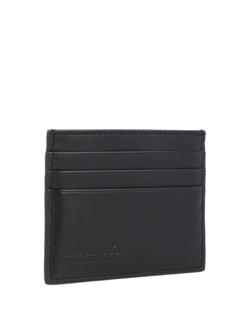 BIAGIO  Porte-cartes en cuir Noir - Portefeuilles Homme
