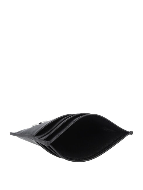 BIAGIO  Porte-cartes en cuir Noir - Portefeuilles Homme