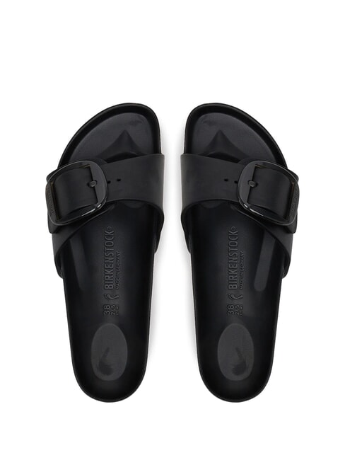 MADRID BIG BUCKLE sandales noir - Chaussures Femme