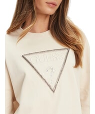 GUESS RACHELE TRIANGLE Sweat-shirt en coton fard à joues vanille - Sweat-shirts pour femmes - 3